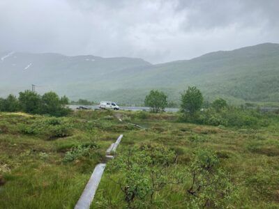 Route vers Torghatten